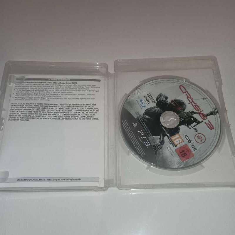 Crysis 3 [PS3]  **No Booklet**